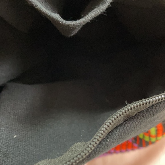 Colorful Tribal Bucket Hobo Boho bag 100% cotton - Picture 10 of 11